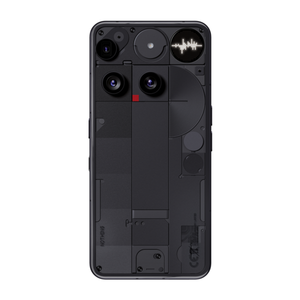 Nothing Phone (3) 5G 256GB, 12GB RAM – Black (Middle East Version)